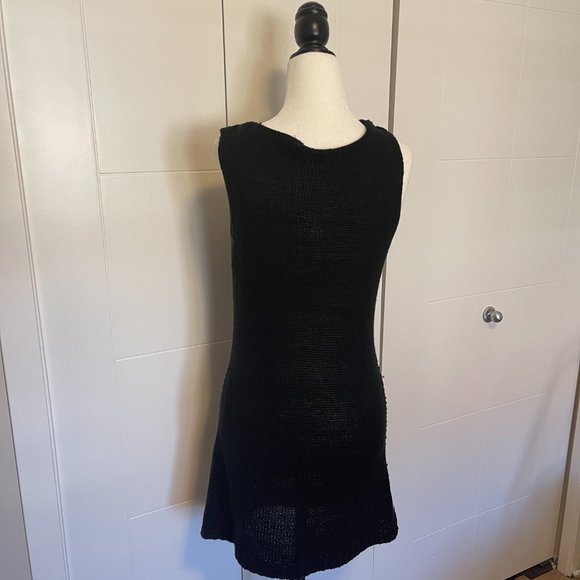 Cecico crochet sweater dress, sleeveless, size L - Picture 2 of 4